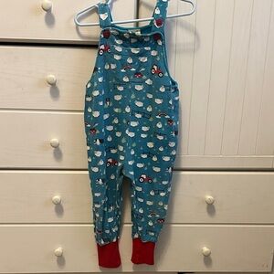 Frugi Sheep overalls 12-18